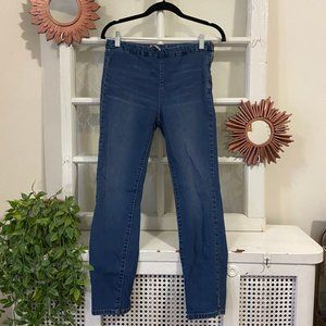 Free People Mod Side Zip high rise jegging